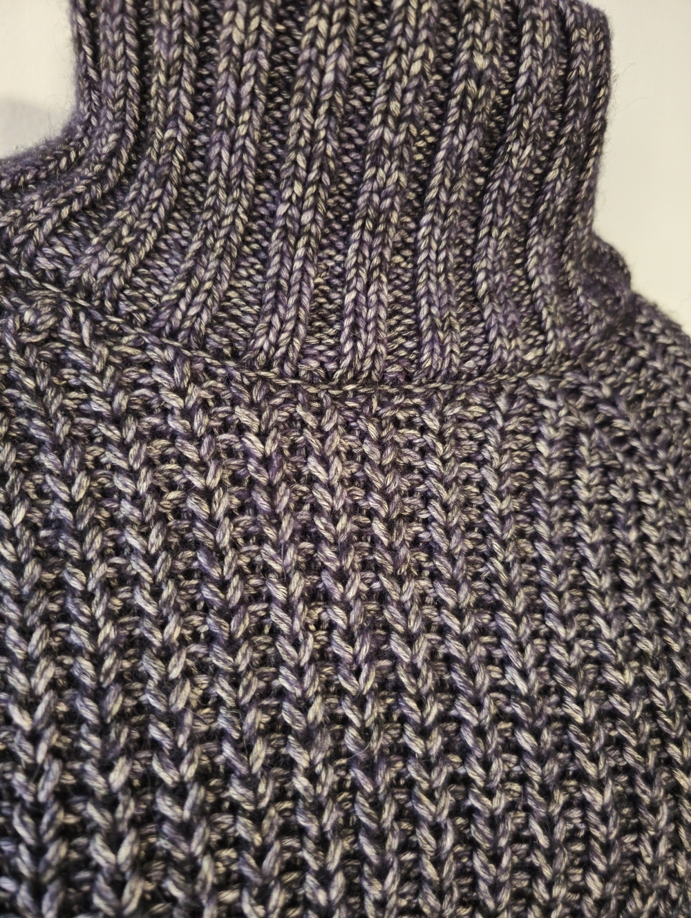 Victoria's Secret Charcoal Marled Turtleneck Sweater. - Picture 7 of 9